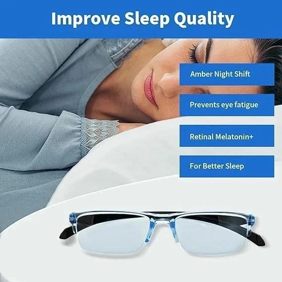 2 Pcs Auto Focus Glasses, Automatic Zoom Reading Intelligent Self Adjusting Pres