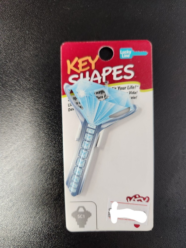 DIAMOND SHAPED SCHLAGE SC1 KEYBLANK - READ DETAILS BELOW