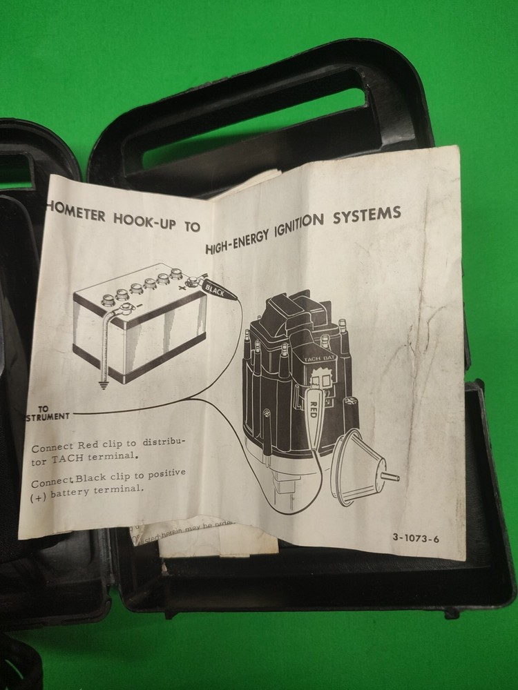 VINTAGE SEARS 282196 IGNITION TESTER With Manual