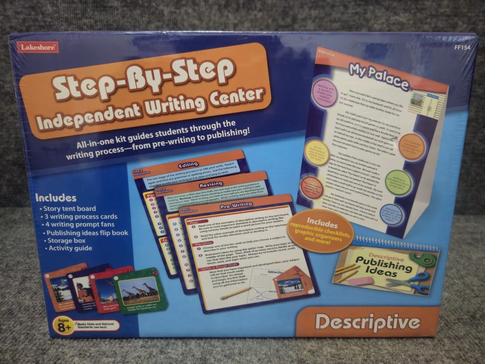 Lakeshore Step by Step Independent Writing Center DESCRIPTIVE