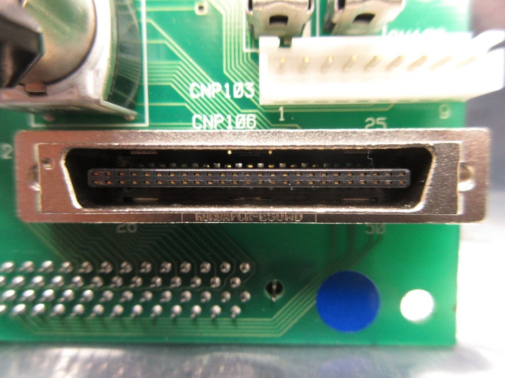 Muratec HASSYC810301 Operator Interface PCB with Key M197 2/2 Used Working