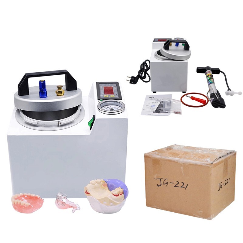 Dental Lab Automatic Polymerizer Portable Curing Pressure Pot Digital Display US