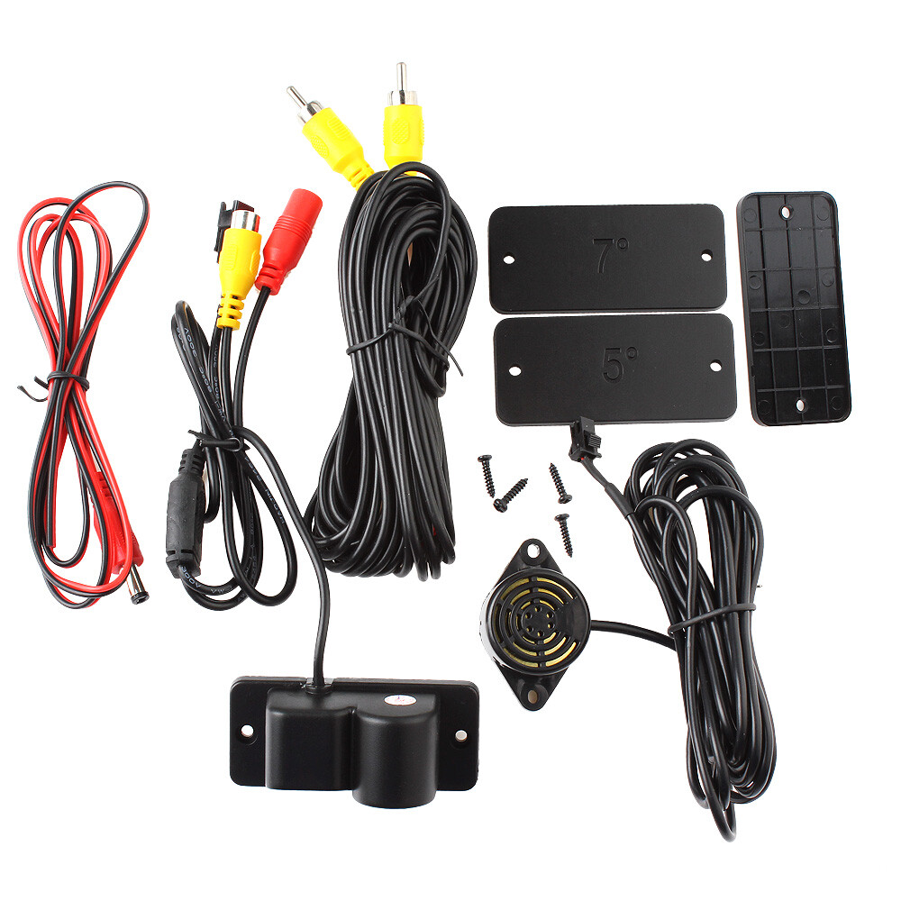 Auto Car Reverse Backup Parking Radar Rear View Camera With Parking Sensor