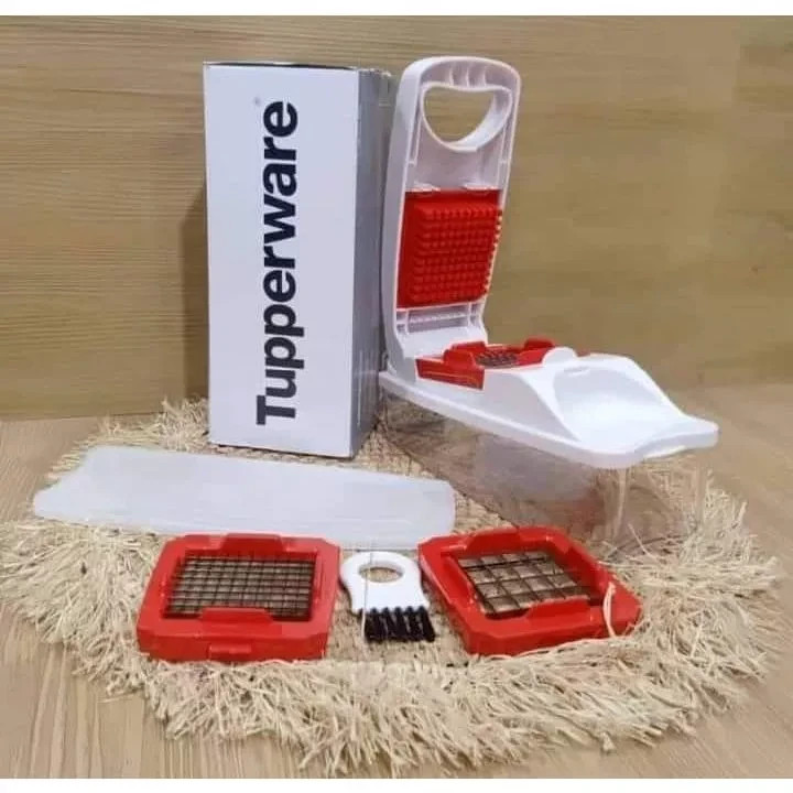 Tupperware Super Dicer 3 in 1 Vegetable Cutter Fruit Cutter Dicer Container New