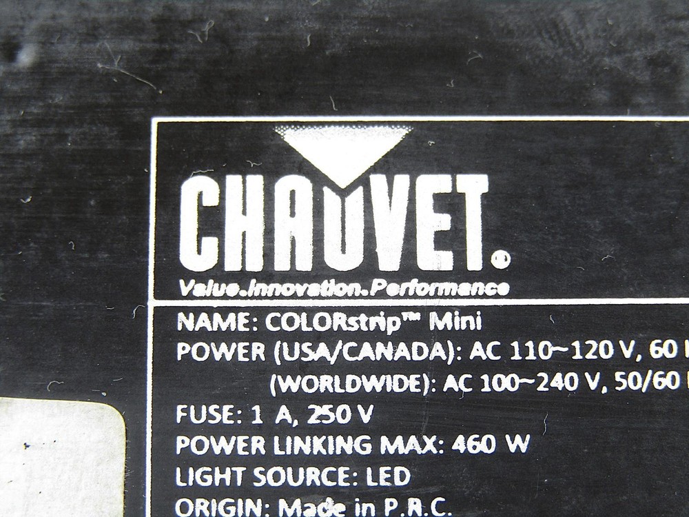 Chauvet COLORstrip Mini Programmable Light Bar