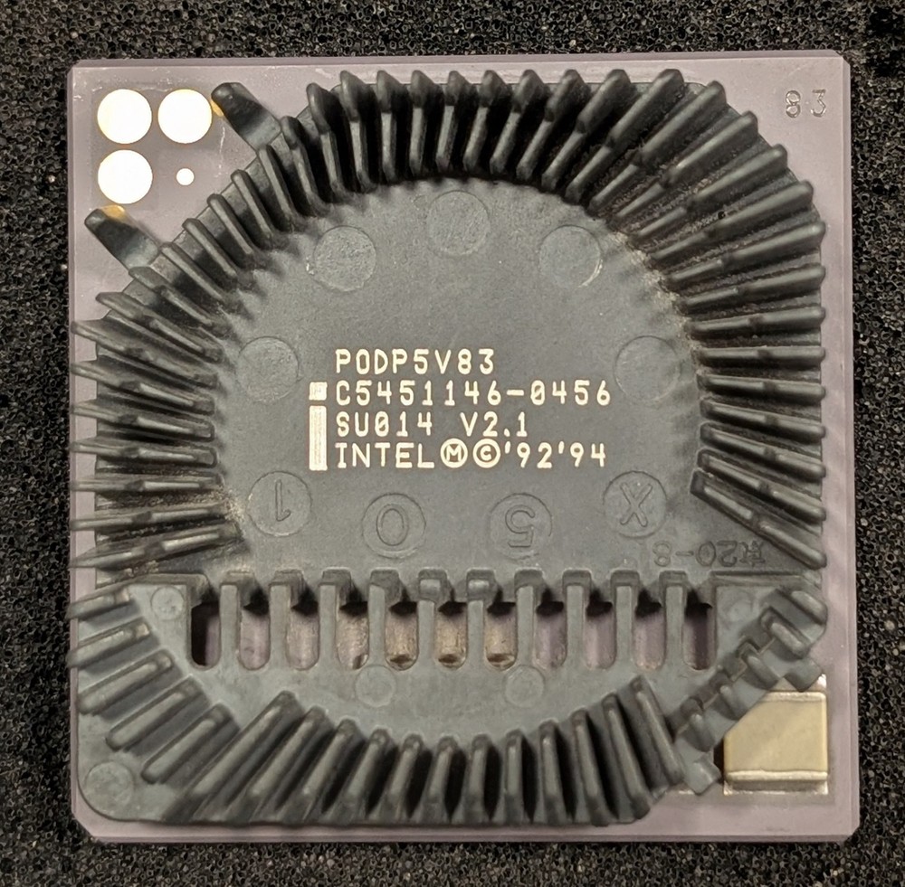 Intel PODP5V83 OverDrive Processor Used