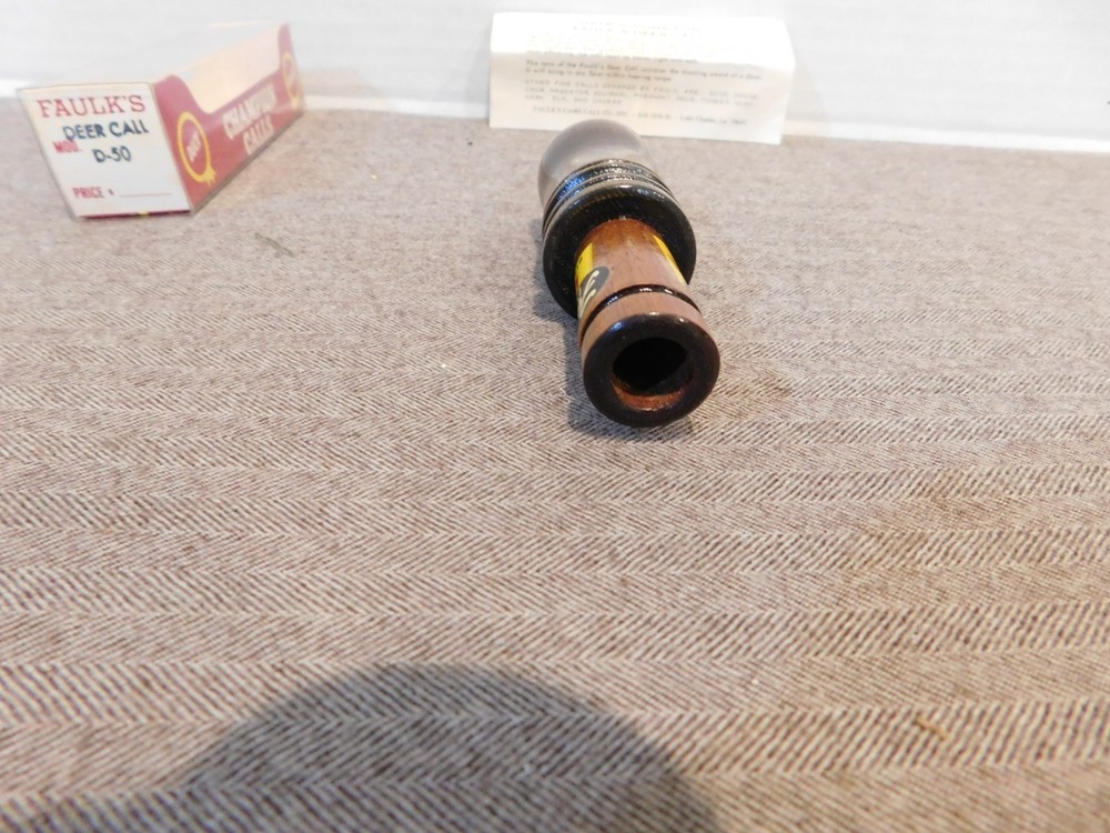 Faulk's Deer Call D-50 Original Box & Manual