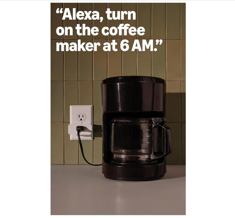 AMAZON Alexa White Smart Plug NEW