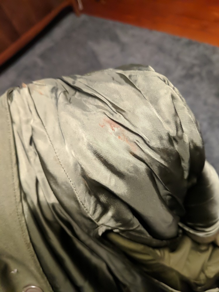 Original Vintage Army Trench Coat