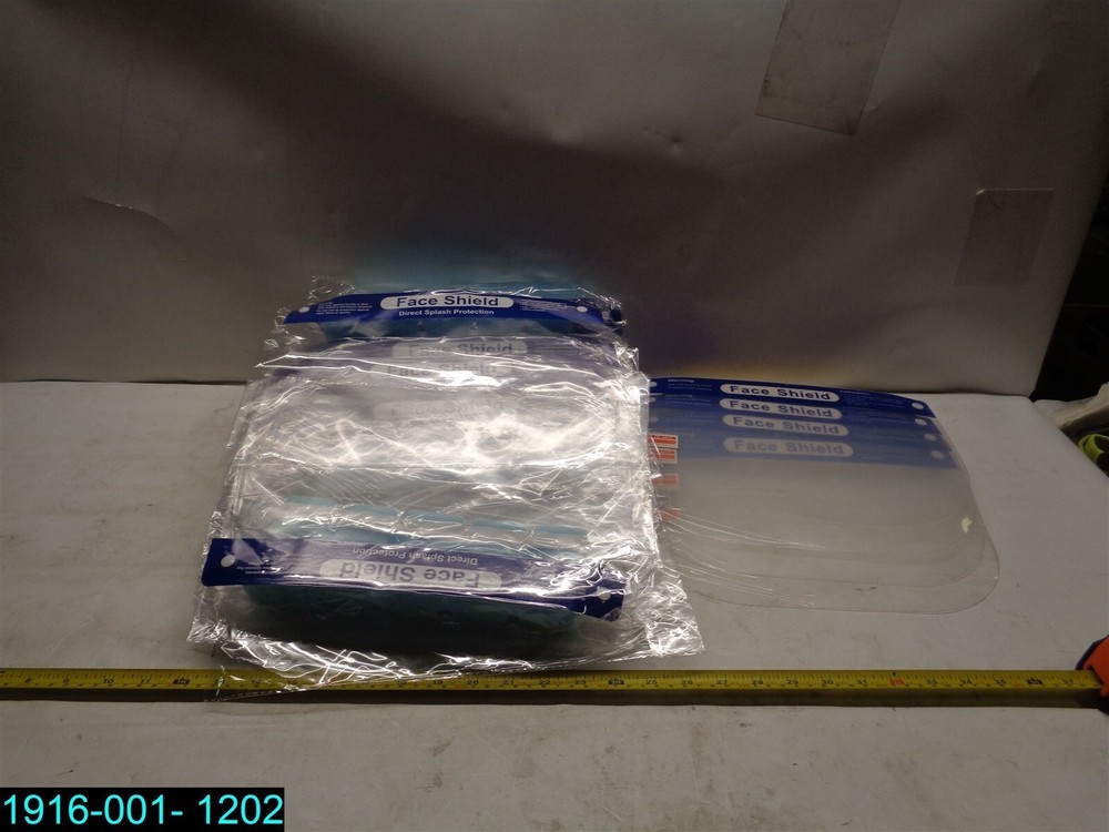 QTY=23: Clear Protective Face Shields