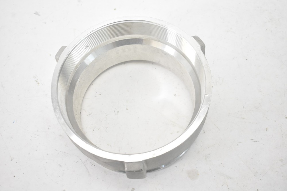 8-1/2" Heavy Duty Connector Fitting Threaded Coupling Silver Aluminum Camlock