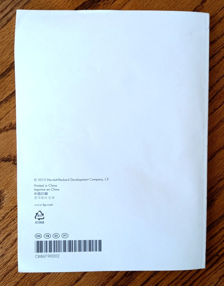 HP OFFICEJET 4500 GETTING STARTED GUIDE with G510 CD DISK FOR WINDOWS & MAC