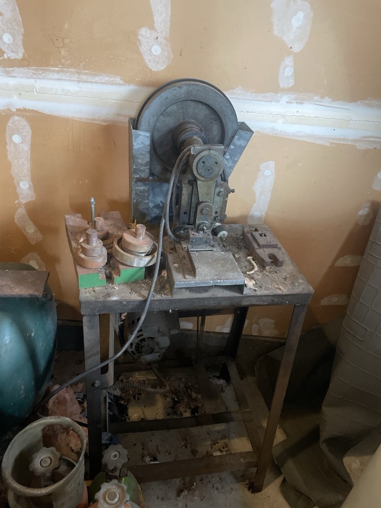 Electrical powered sheet metal punch press