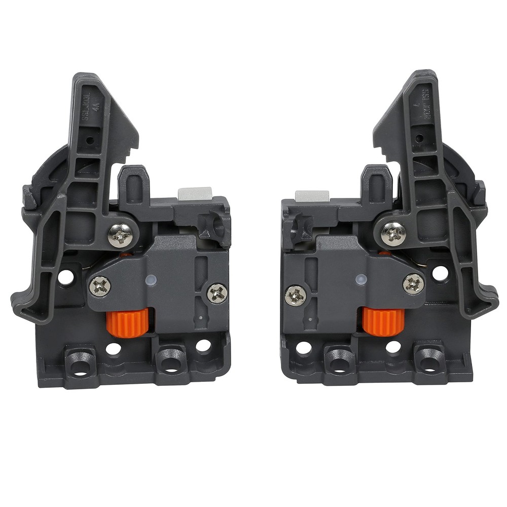 Pair of DTC Undermount Drawer Slide Left & Right Locking Device Set, Gray