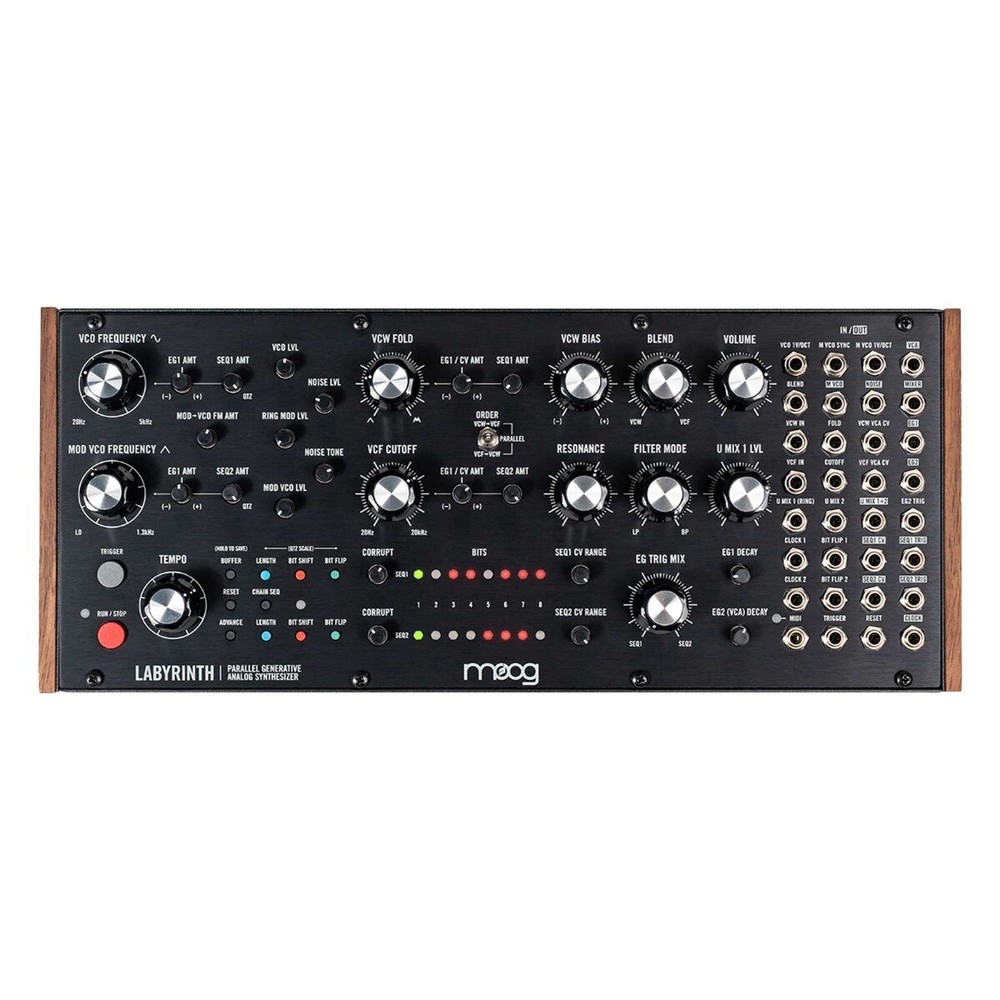 Moog Labyrinth Parallel Generative Analog Synthesizer
