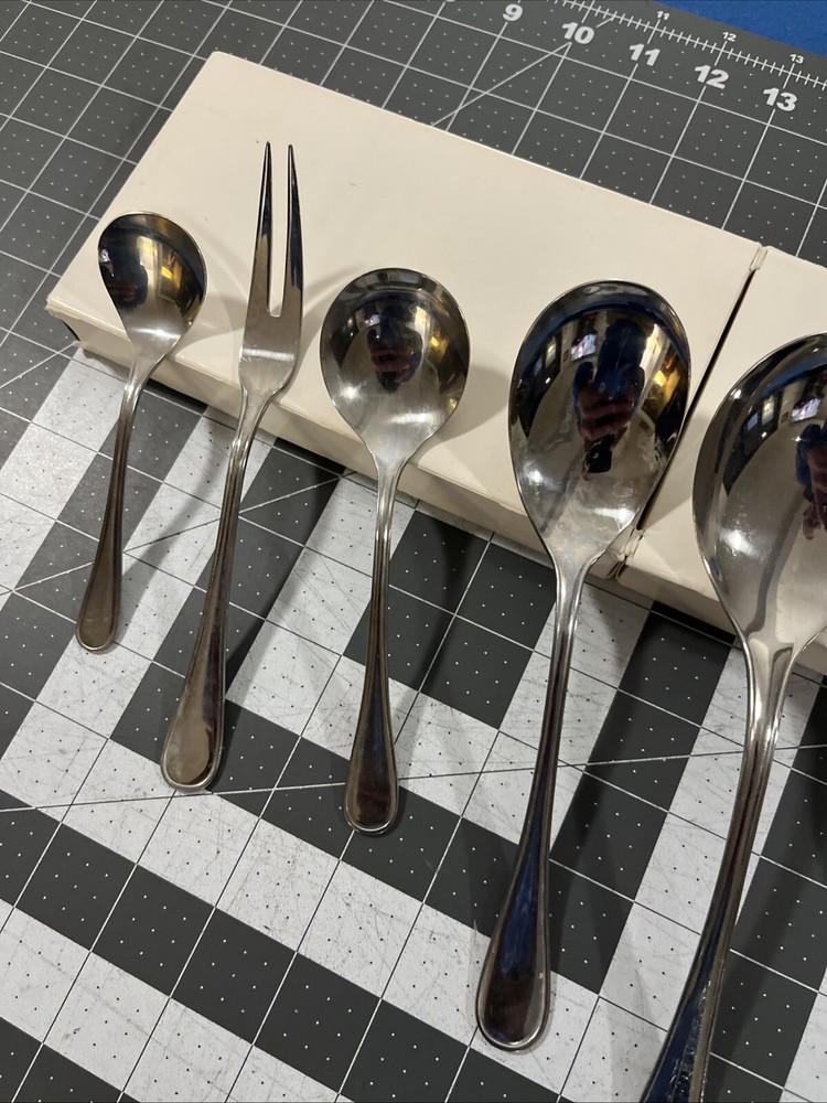BSF Tivoli Edelstahl (7) Serving Utensils Stainless Flatware 18/8 Replacement
