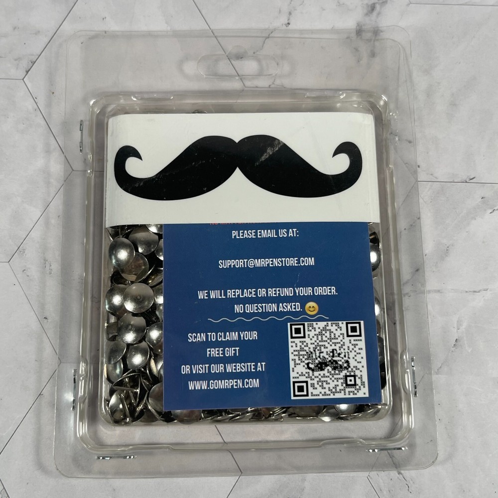 Mr. Pen Thumbtacks Push Pins Silver Tacks Pack