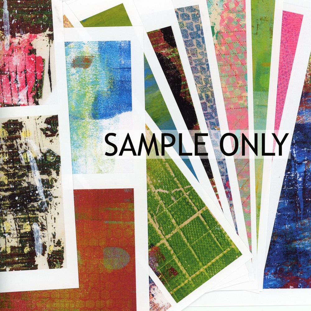 Printed Collage Papers, Printed Painted Papers, Mixed Media, Ephemera 20 Designs