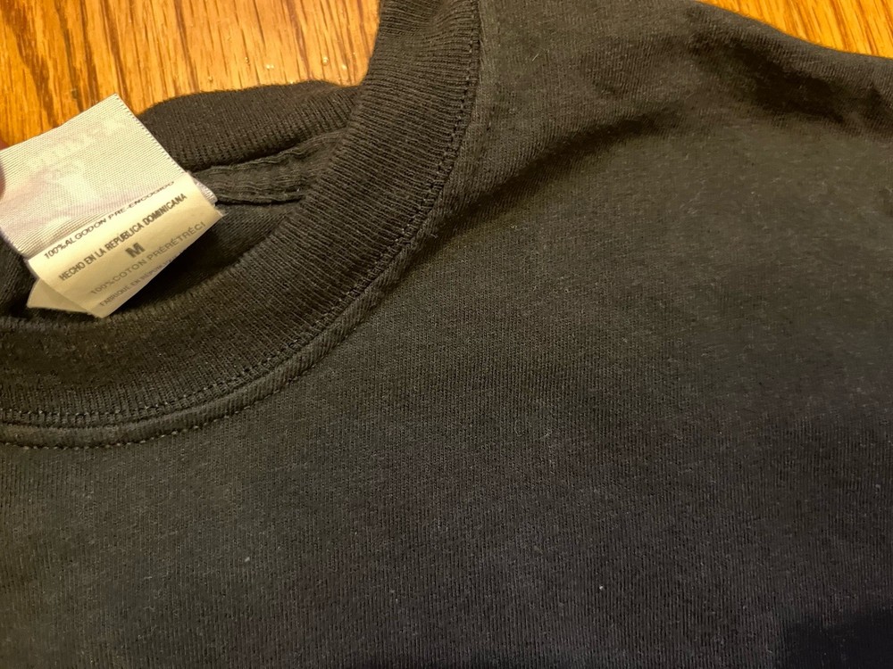 Apple logo WWDC 2008 T-SHIRT Black Medium Employee Siri Macintosh Coder iPhone M