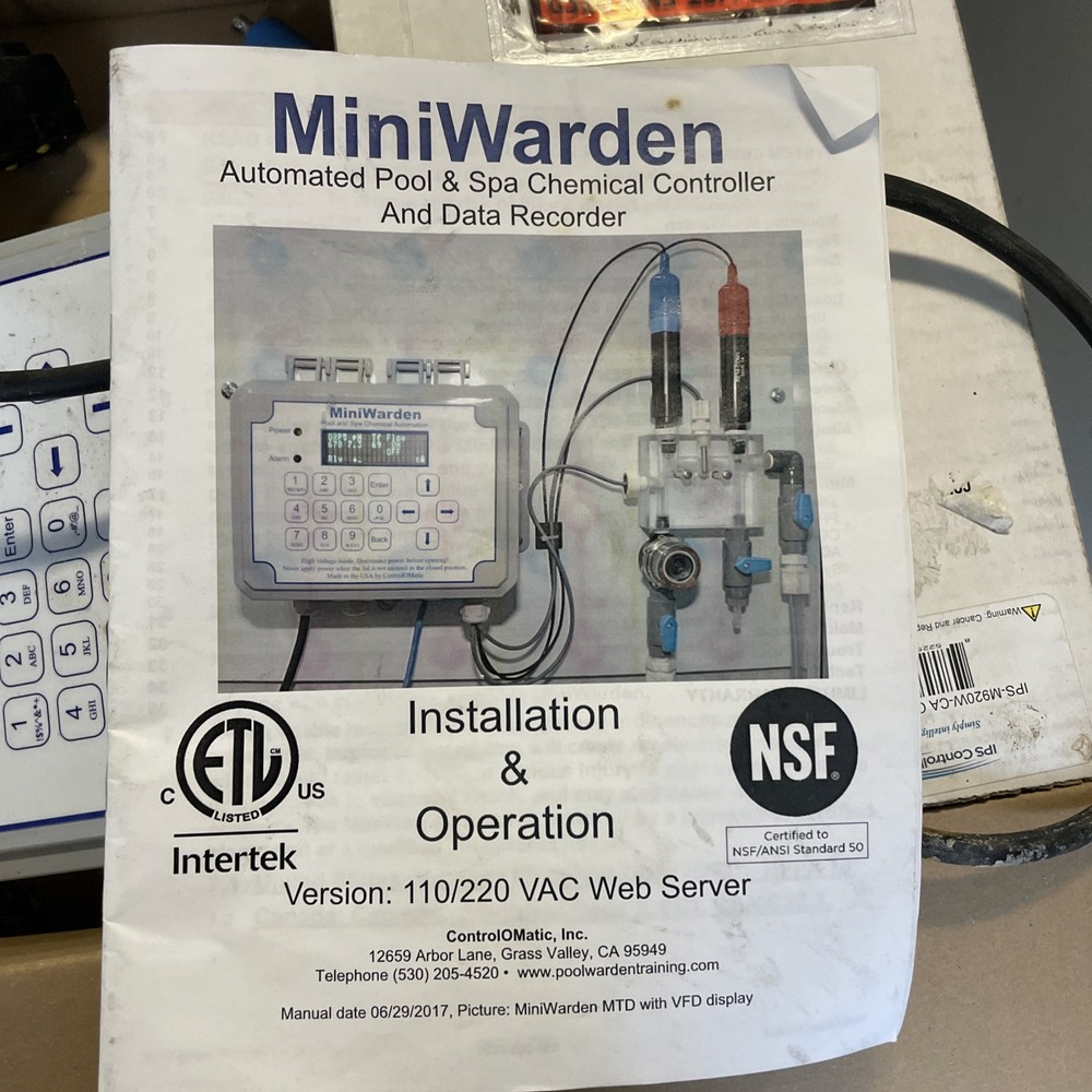 Mini warden Pool And Spa Controller Controlomatic
