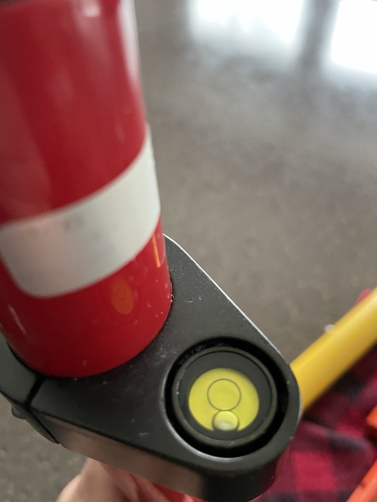 Seco Mini Stakeout Pole | 5010-00-RED Surveying Stake Pole