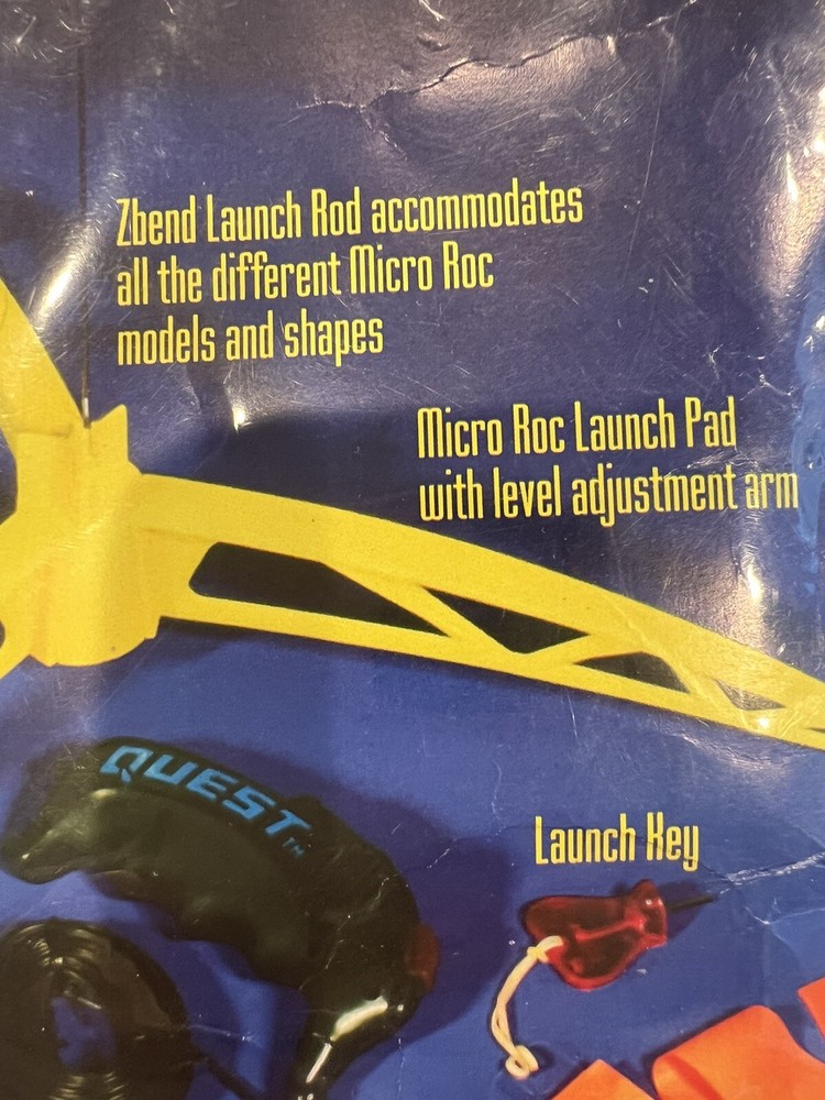 Quest Micro Roc Complete Launch System 9V Controller w/ Alarm & Blinking Light