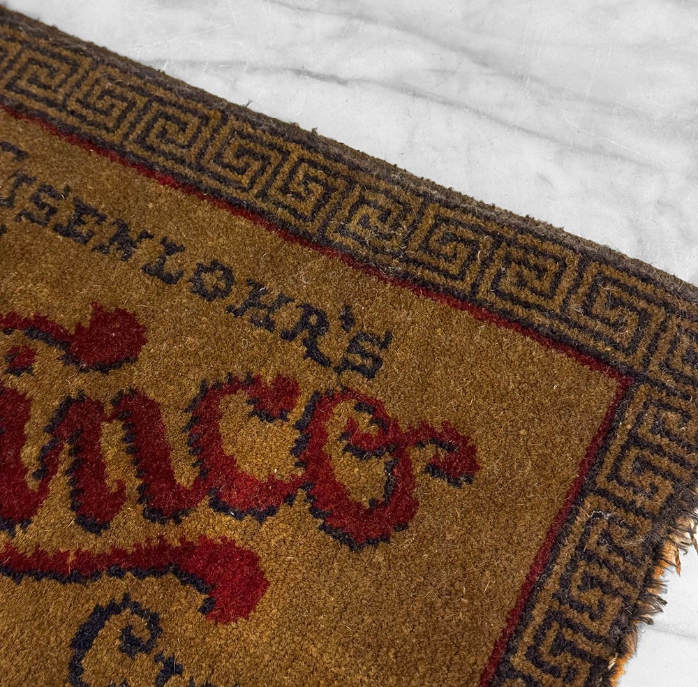 Antique Cigar Store Eisenlor's Cinco Counter Change Mat