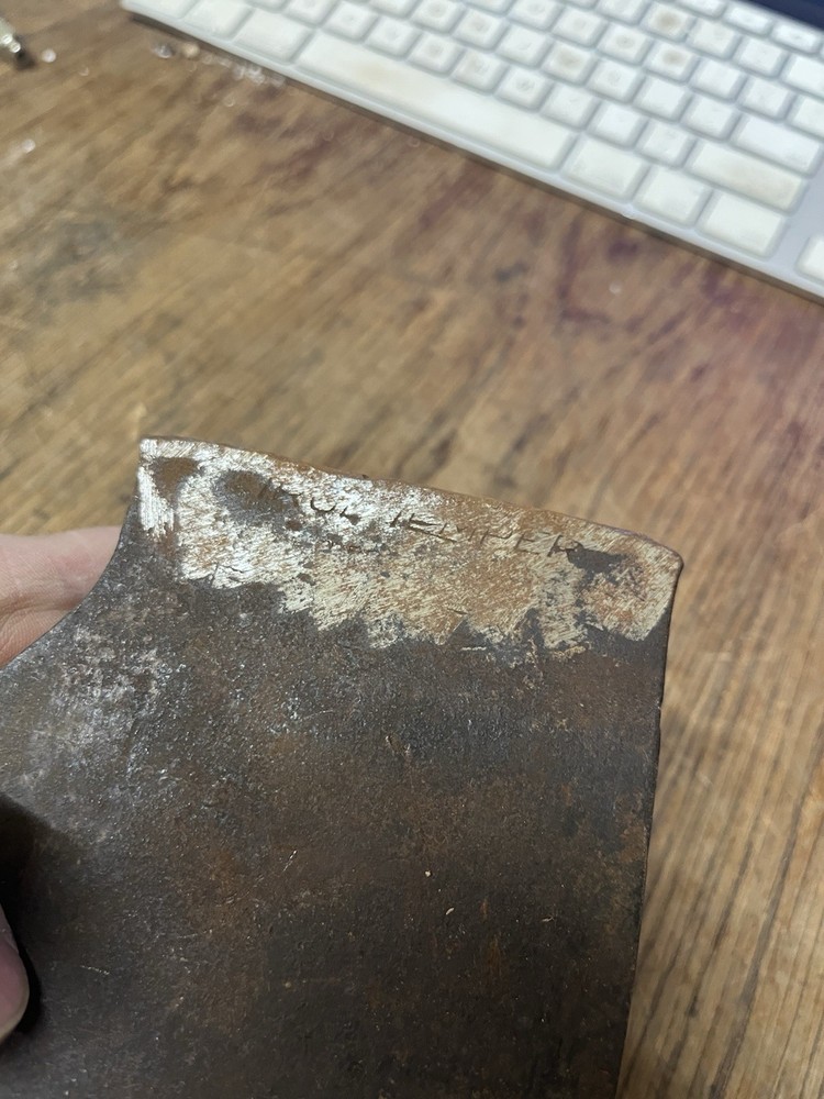 vintage True Temper AMERICANAX jersey pattern axe head 3 lb 5oz