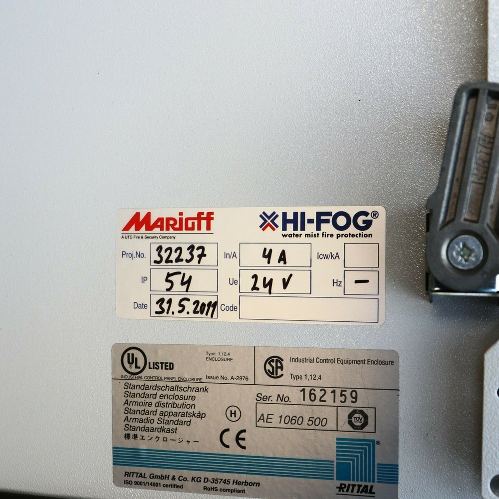 MARIOFF HI-FOG SPRINKLER SYSTEM 32237