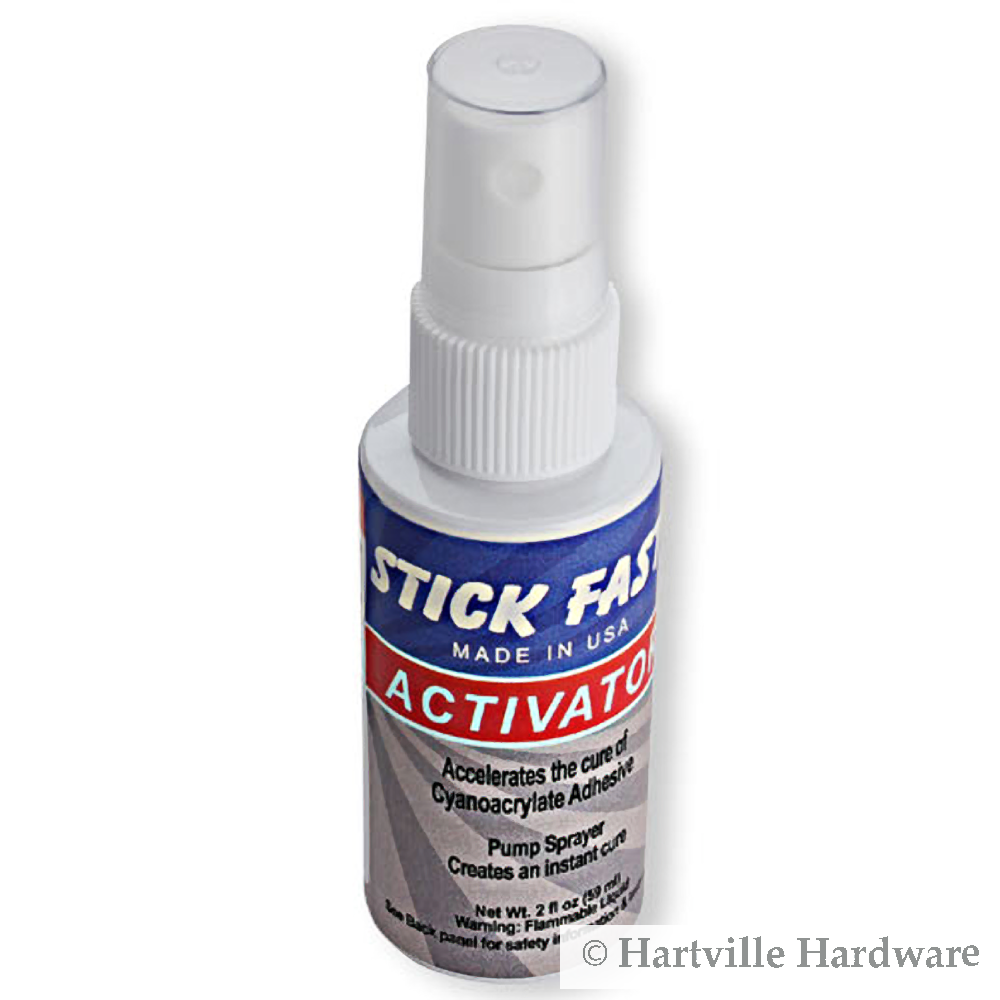 Stick Fast 2 oz. Quick-Set Glue Activator