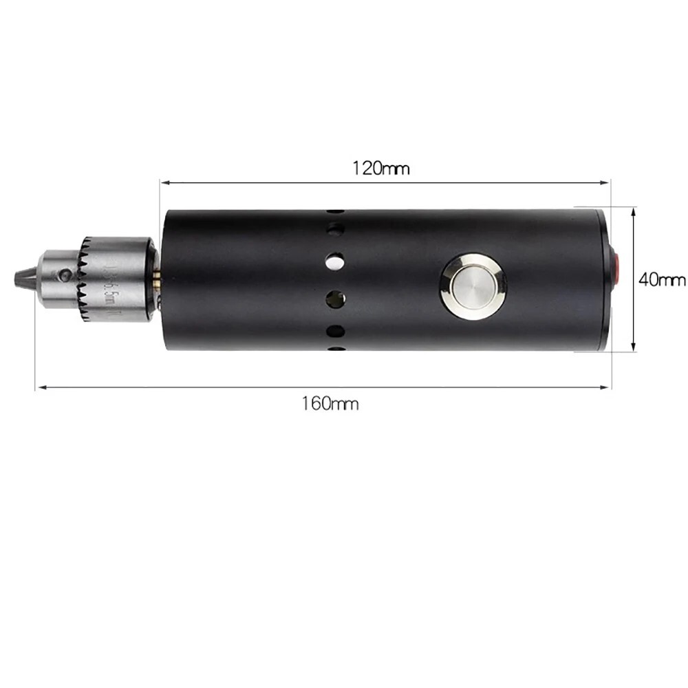 Mini Electric Drill Set 0.3-6.5MM DC 3V-24V Rotary Tool Kit Variable Speed