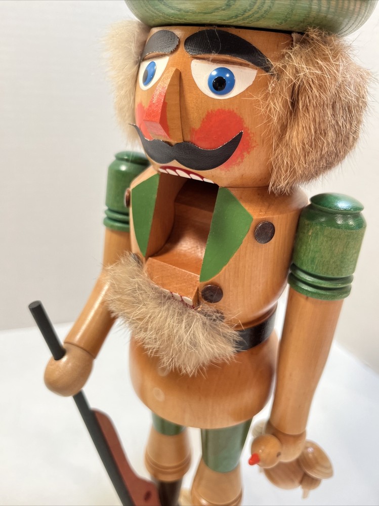 Nutcracker Forester With Duck -Very Good Condition