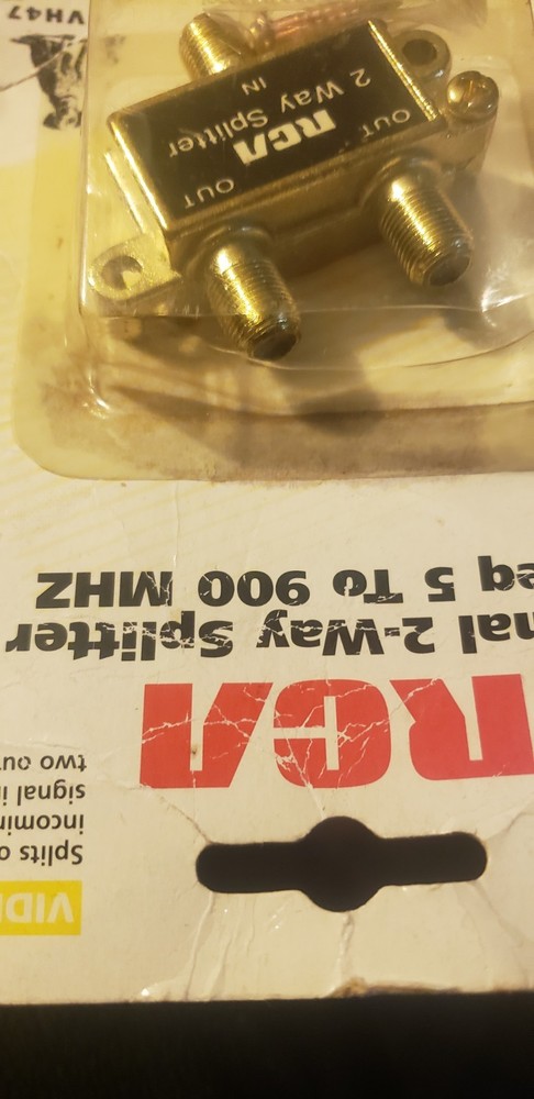 RCA Coaxial Splitter (2-Way)