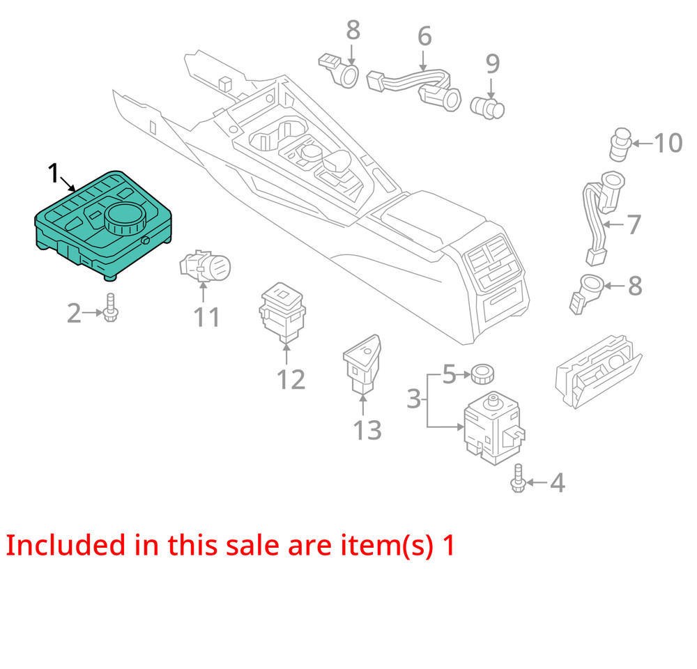 CONTROL PANEL OEM 18-19 S5 AUDI 1YR WRNTY