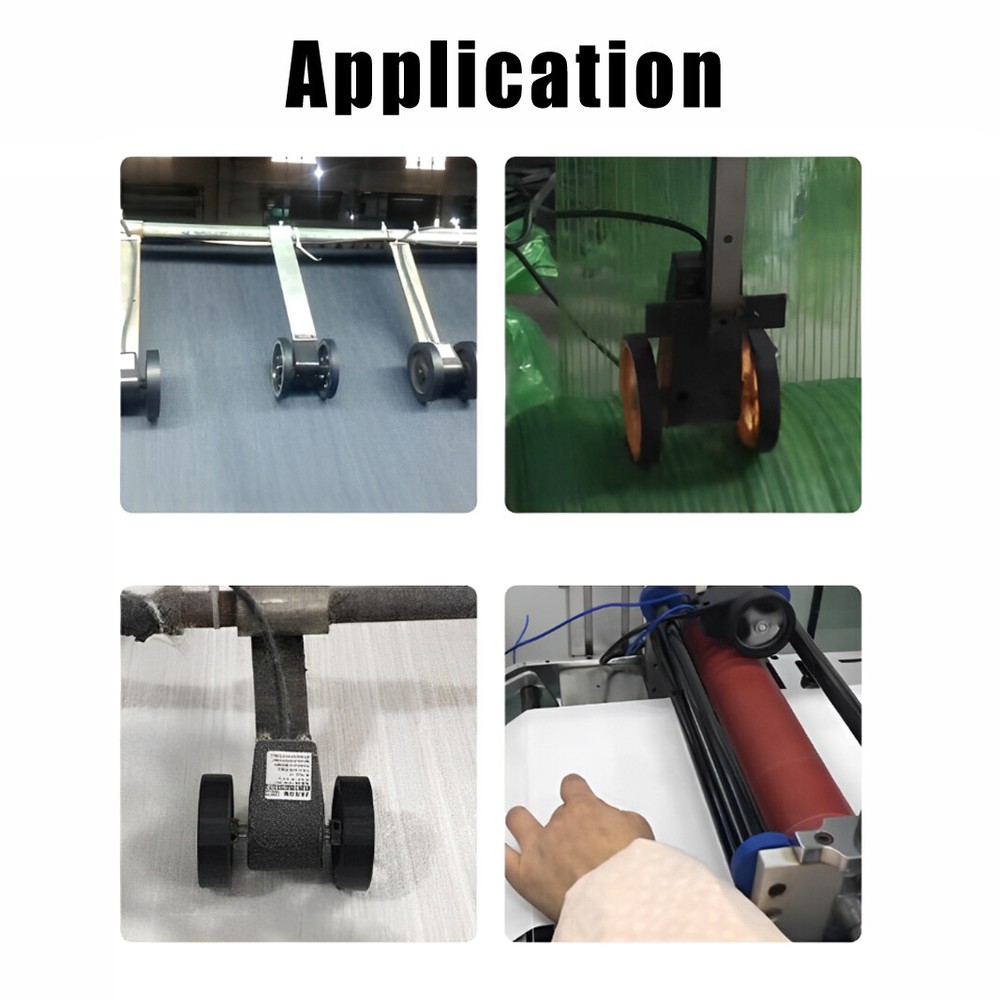 Digital H-shaped Wheel Counter Electric Rotary Roll Meter Encoder Length Measure