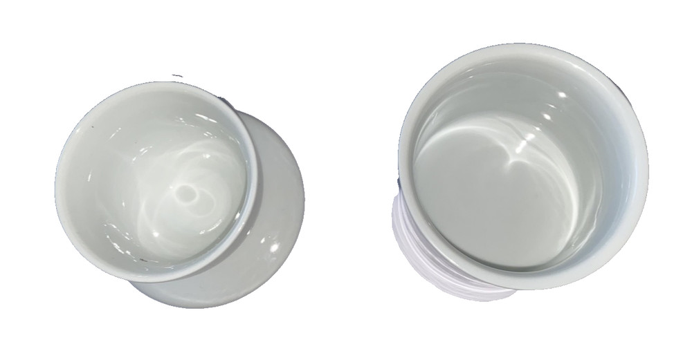 Norpro White Porcelain Butter Keeper