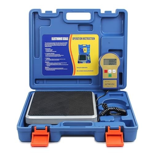 BACOENG Digital Electronic Refrigerant Charging Weight Scale  Assorted Colors