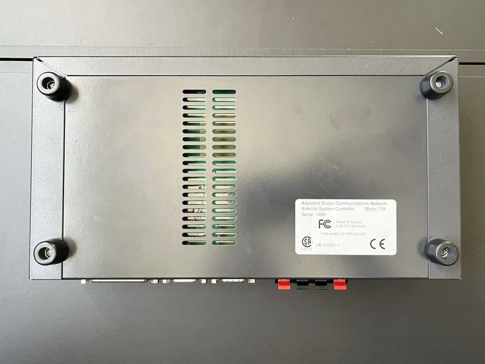 Network Satellite System Controller Model 735 - C-Band Dish Positioner/Receiver