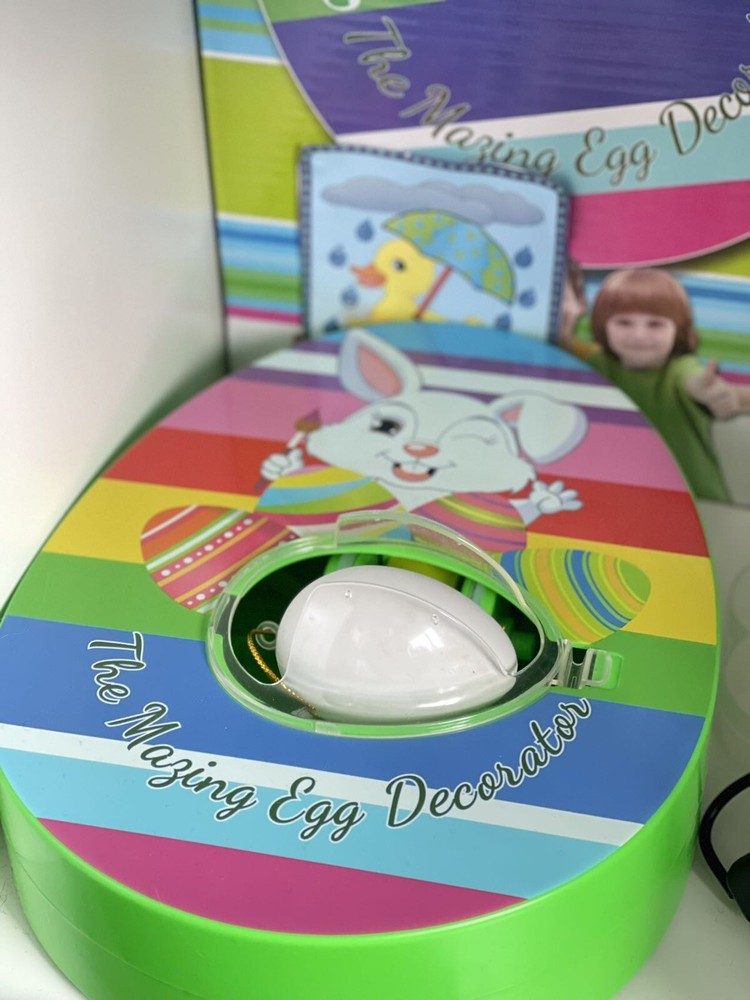 The Original Eggmazing Easter Egg Decorator Kit - Arts and Crafts Set - Includes