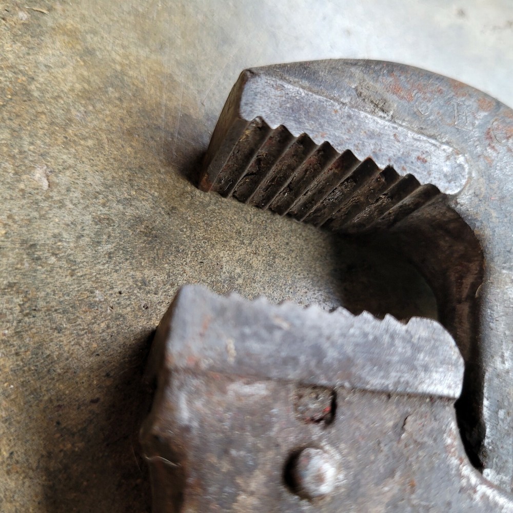 Vintage Walworth Walco Pipe Wrench 14"