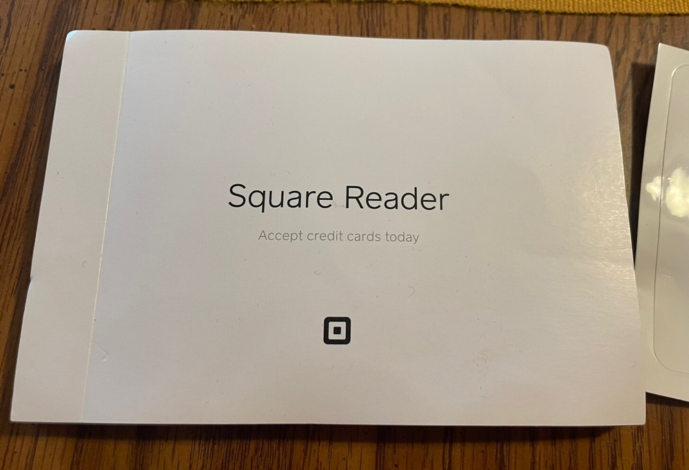 Square Reader With Stickers New