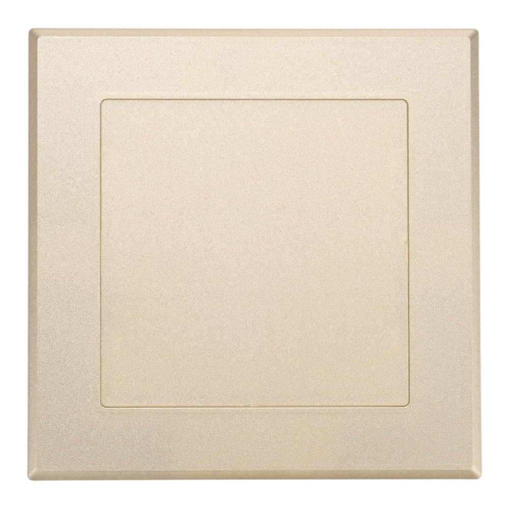 1-Pack Access Panel for Drywall, 5x5" Plastic Removable [Gold Tone, Square]