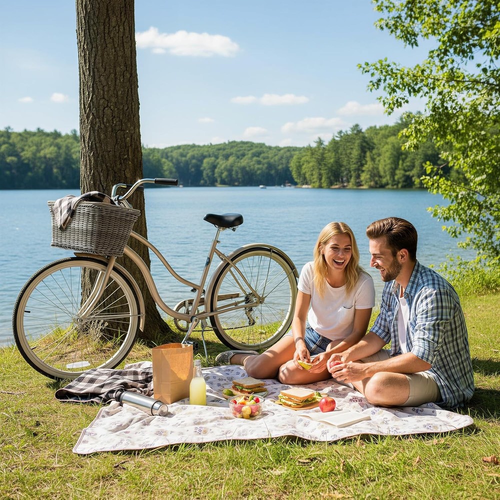 Multi-Use Handcrafted Bicycle Basket