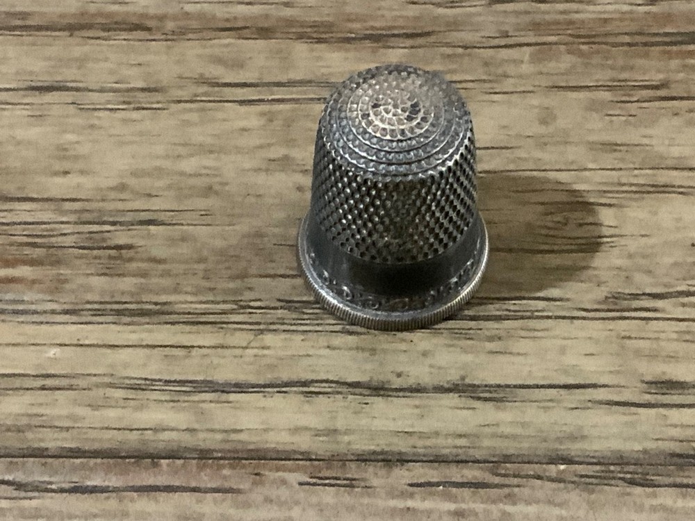Three Sterling Silver Thimbles