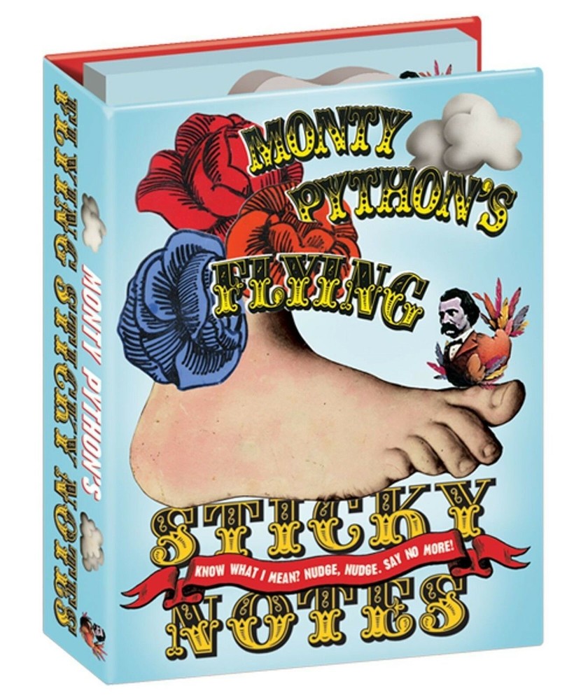 Sticky Notes MONTY PYTHON flying circus STICKY NOTES post-its GIFT SET new