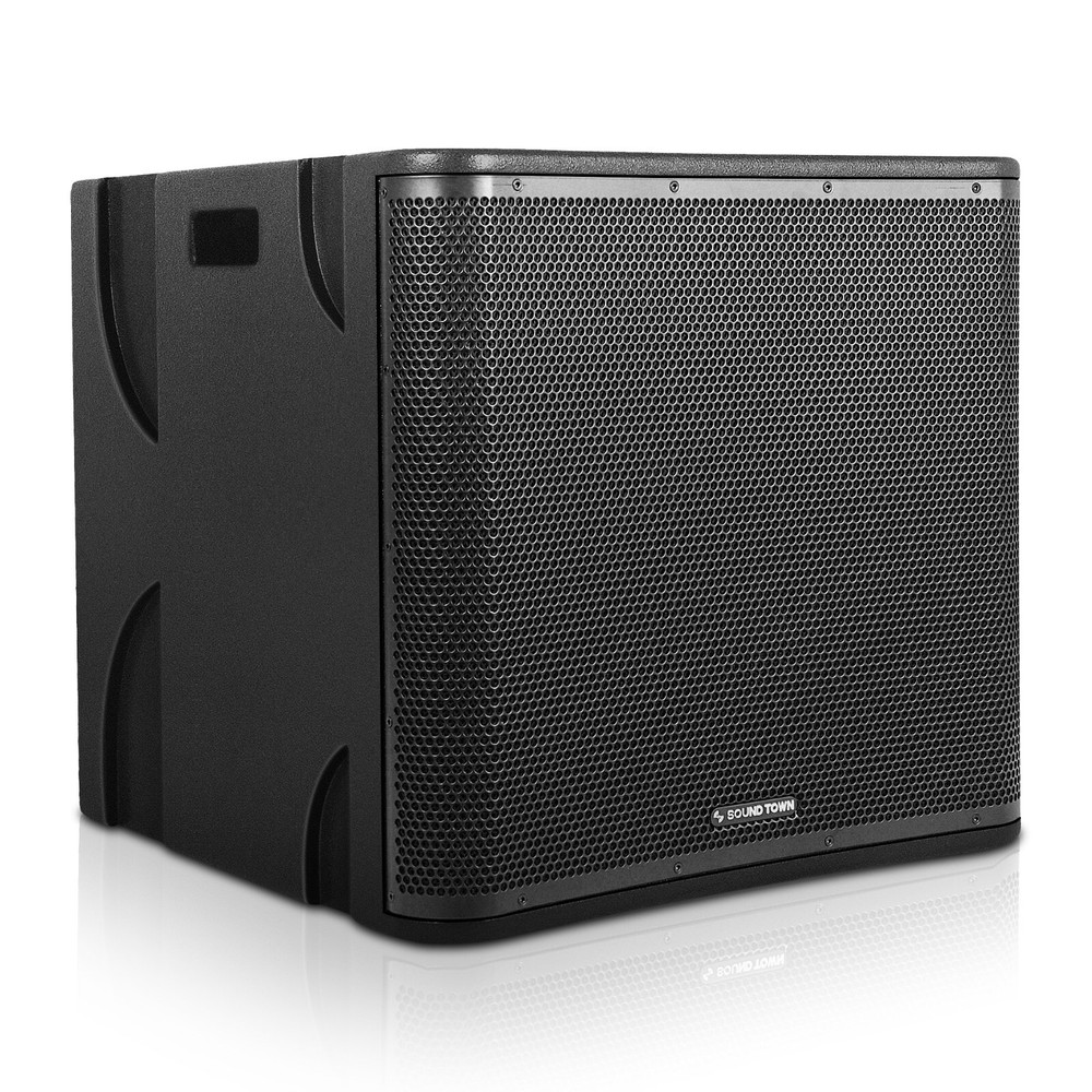 Sound Town Powered Column Line Array System, 1 x 18" Sub, 1 x Column PS-18SK3PW