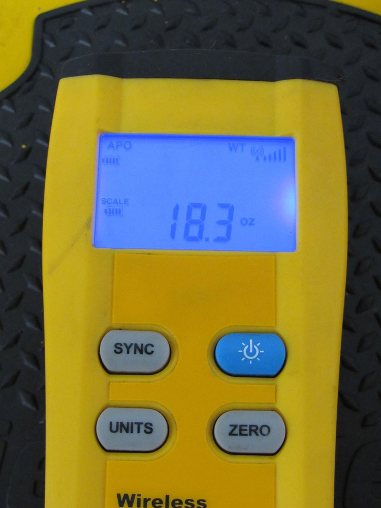 Fieldpiece wireless refrigerant scale SRS3