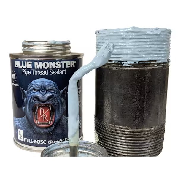 Blue Monster Pipe Thread Sealant, Plumbers Putty (4 oz)