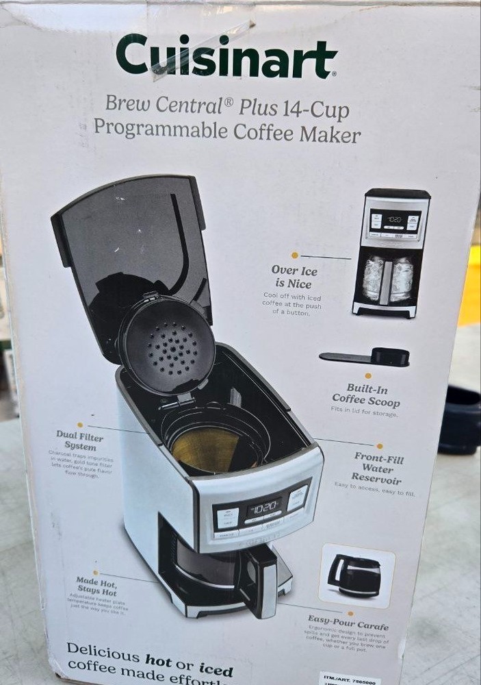 Cuisinart Brew Central Plus 14-Cup Programmable Coffee Maker