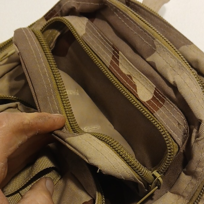 Camouflage Tactical Backpack Nylon MOLLE Multi-Compartment Adjustable Straps